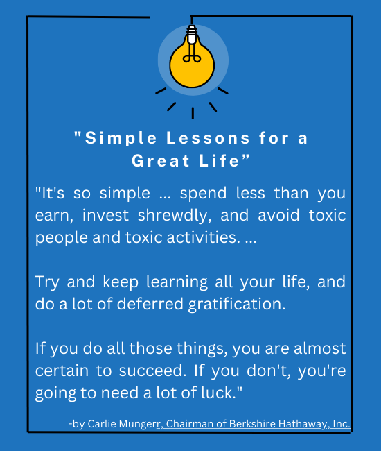 Charlie Munger Simple Lessons for a Great Life 550550