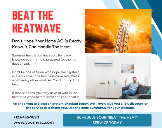 Beat the Heatwave ad
